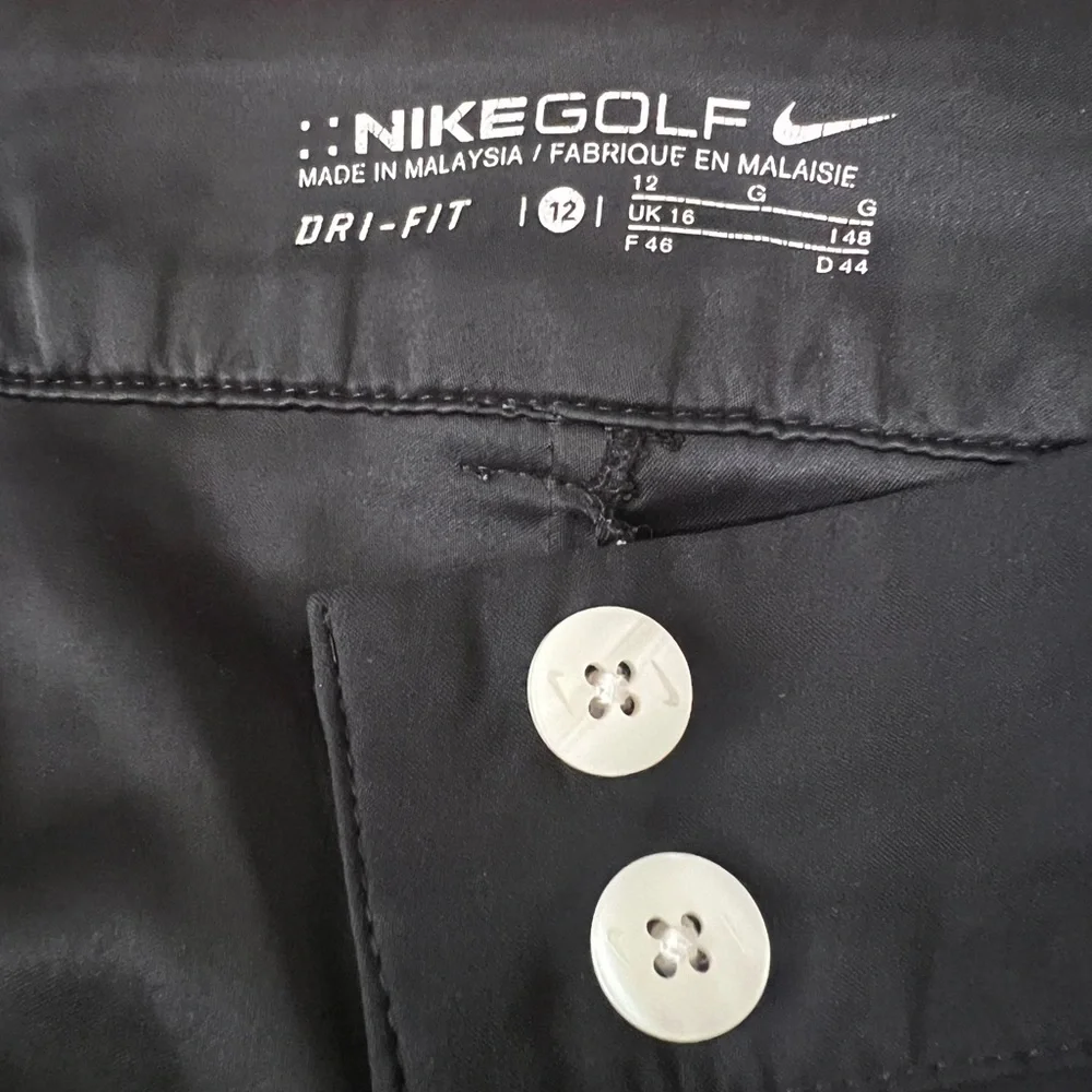 Nike Golf Skort black 12 Fit Dry athletic - Picture 2 of 6